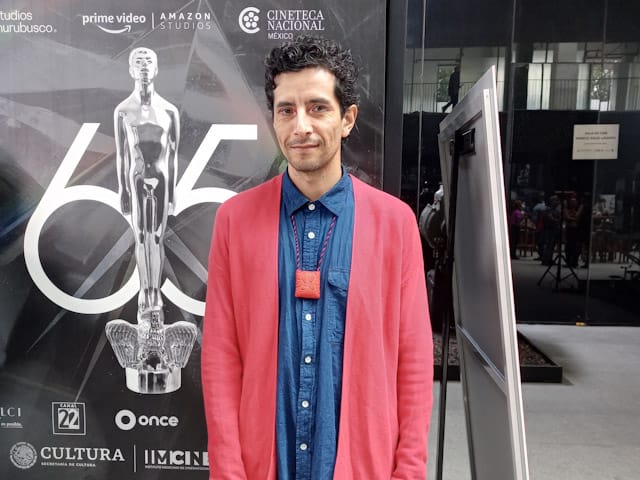 Raúl Briones, actor nominado por la película EL NORTE SOBRE EL VACÍO